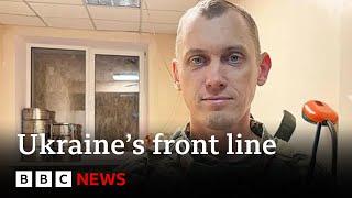 The soldiers fighting on Ukraine's ‘most dangerous front line’ against Russia | BBC News