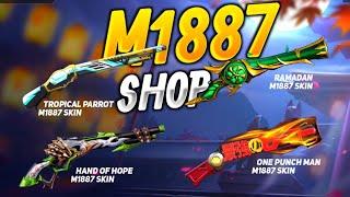 Tropical Parrot M1887 Return | M1887 New Skin New m1887 Skin free fire | Free Fire New Event