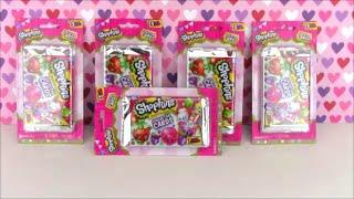 New Shopkins Collector Cards 15 packs with Limited Edition Shopkins