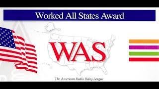 ARRL Worked All States (WAS) Awards - WB9MSM - Ham Radio Fun!