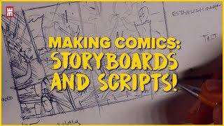 MANGA Storyboards from Script! SECRET TIPS for Making Comics