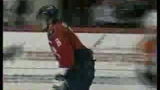 Alex Ovechkin snipes top cheese on Biron  2008 NHL playoffs