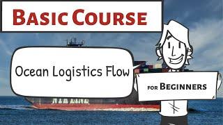 Logistics Flow by Sea Shipment. You will clearly understand Cargo and Documents flow of Logistics.