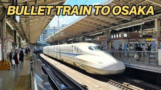 Bullet Train from Tokyo Station to Osaka | Shinkansen Trip