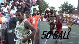 50 BALL! Isaiah Washington TORCHES Dyckman for Record Night! Jellyfam! Isaiah Whitehead, - 35 points