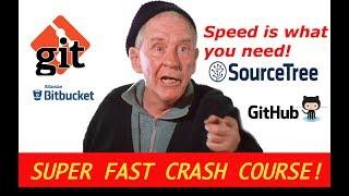 A super fast crash course in Git, SourceTree, BitBucket and Github : Part 1