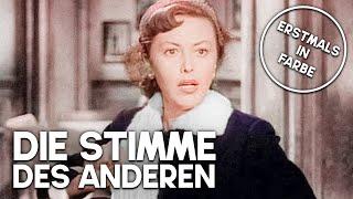 Die Stimme des Anderen | KOLORIERT | Krimifilm | Filmklassiker in voller Länge