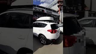 Багажник LUX ХАНТЕР, автобокс ED Magnum 390 на Toyota RAV4 | INMYCAR.ru магазин автоаксессуаров