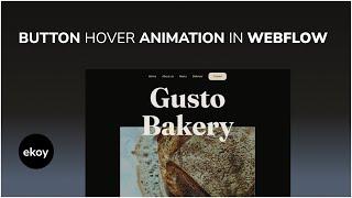 Button animation in webflow - infinite loop on hover