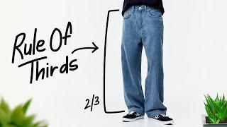 baggy pants are ruining your look (how to fix it fast)