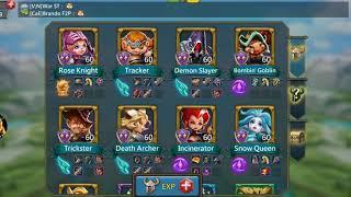 Lords Mobile: Best F2P Cav Attack Hero's