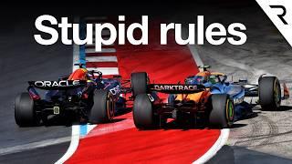 How stupid F1 rules ruined brilliant Verstappen Norris battle