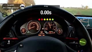 BMW F31 320d Stage 1 - 215KM/443Nm - acceleration 0-100 Dragy