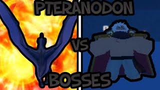 Pteranodon VS All First Sea Bosses [GPO]