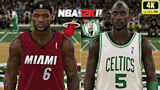 NBA 2K11 PS3 (4K60) | Heat vs Celtics