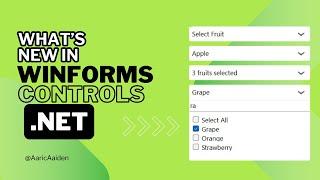 How to Create Multiselect Dropdown With Checkbox | C# WinForms