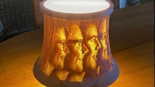 Lithopanelampe 3D Druck