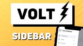 Let's Make A Reusable Sidebar With Volt (pt.3)