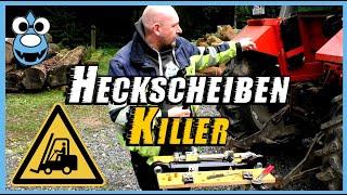 Hydraulischer Oberlenker oder wie man sich die Heckscheibe fetzt