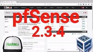 pfSense 2.3.4 Firewall Installation + Overview on Oracle VirtualBox [2017]