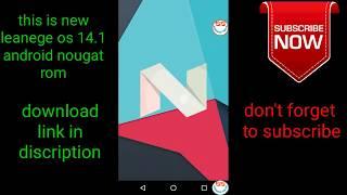 Rom LineageOS 14.1 | Android 7.1.2 Nougat | (LG, Samsung, Lenovo, Motorola...)