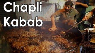 Afghanistan Street Food - Chapli Kabab in Kabul 2019