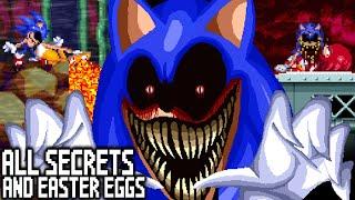 ALL SECRET ENDINGS - SONIC.EXE: ONE MORE ROUND (ALL SECRET DEATHS AND EASTER EGGS)