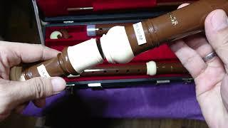 Aulos Recorder Set Japan