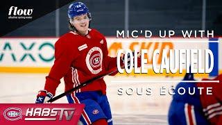 Mic'd Up: Cole Caufield