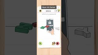 Brain test 4 Level 50 What is my password  Walkthrough