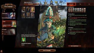 Total War Warhammer III (Alarielle - Nữ Hoàng của Avelorn ) Phần 1 :  Tiểu sử của các tộc tiên