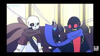 Error404!sans vs kingOfmultiverse!sans [Animation]