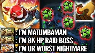 7000 MMR PRO TECHIES - VS - MATUMBAMAN 8K HP PUDGE RAIDBOSS | DOTA 2 PRO GAMEPLAY