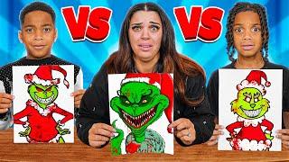 3 MARKER CHALLENGE THE GRINCH STOLE CHRISTMAS