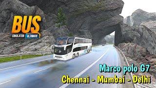 Bus Simulator Ultimate - Gameplay | Drive the Marco polo G7 Bus in Rain