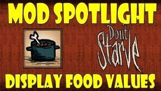 Don't Starve - Display Food Values Mod Spotlight