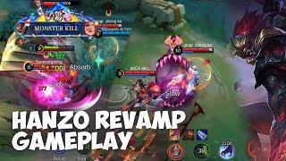 SEMUA SKILL HANZO REVAMP BERUBAH JADI NGERI BANGET - GAMEPLAY MOBILE LEGENDS