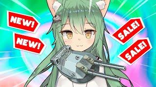 The Twin 410mm Gun but it's an 90's ADVERTISEMENT | Azur Lane