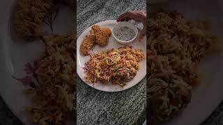 Today's lunch  Chicken briyani raita #veronicaskitchenrecipes #food #cookingwithlove #foryou