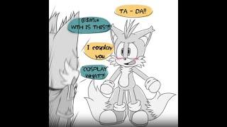 Tails Cosplays Nine - Sonic Prime Dub