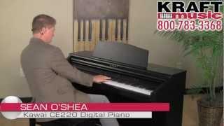 Kraft Music - Kawai CE220 Digital Piano Demo with Sean O'Shea