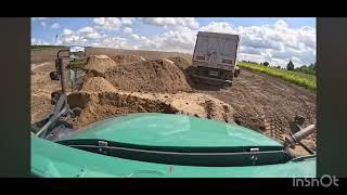 BUDOWA u JOCKERFARM Budowa #graoplon #jockerfarm #żwirownia #transport