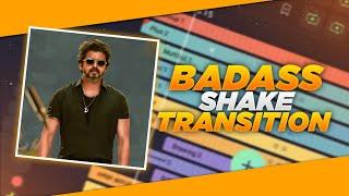 BADASS SHAKE TRANSITION EFFECT STATUS VIDEO EDITING IN ALIGHT MOTION