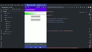 Create custom progress bar in less than 10 minutes | Android Studio