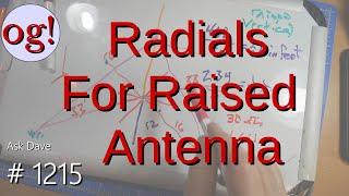 Radials for Raised Antenna (#1215)