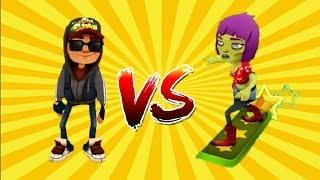 Subway Surfers Monaco Zoe VS Jake Прохождение