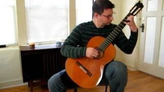 Justin McMurdo: Prelude to First Cello Suite by J.S. Bach for Classical Guitar