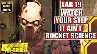 Borderlands The Pre-Sequel [Watch Your Step - Lab 19 - Kill Meg] Gameplay Walkthrough [Full Game]