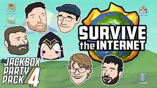 Let's Play Survive The Internet | The Jackbox Party Pack 4 | Graeme Games | JBPP4 Gameplay