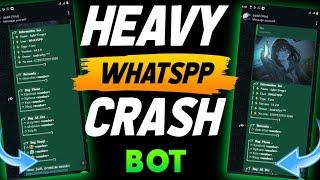 Agler Forger V14 Powerful Bugbot | Whatspp Crash New File | How To Make Whatspp Bugbot | Free Bot